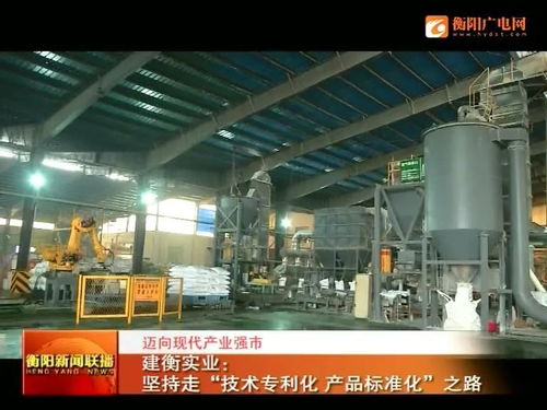 技术专利化、产品标准化 建衡实业迈向现代产业强市之路